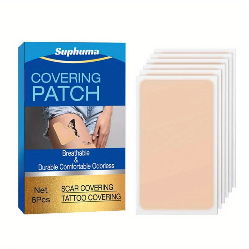 Tattoo Cover Up Tape Waterproof Concealer Patch 6 PCS