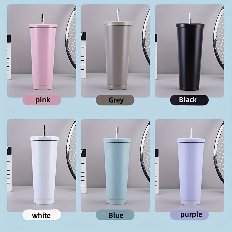 Stainless Steel Insulated Tumbler 304 Vacuum Straw Cup
