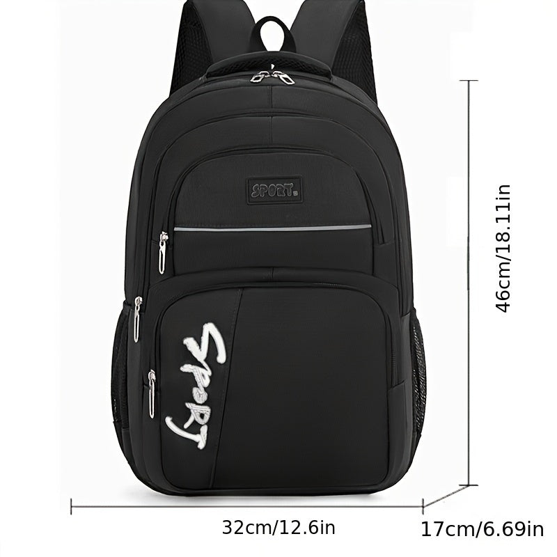 Casual Backpack with Laptop Sleeve for Students Travelers & Professionals