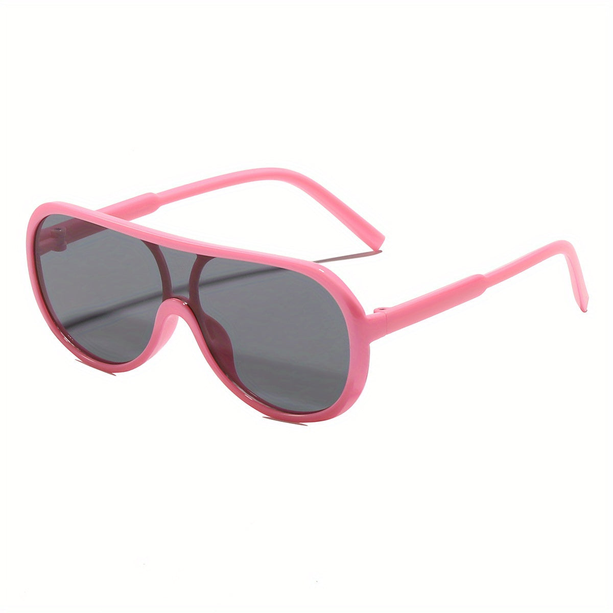 Candy Large Frame Clam Mirror Sunglasses for Kids