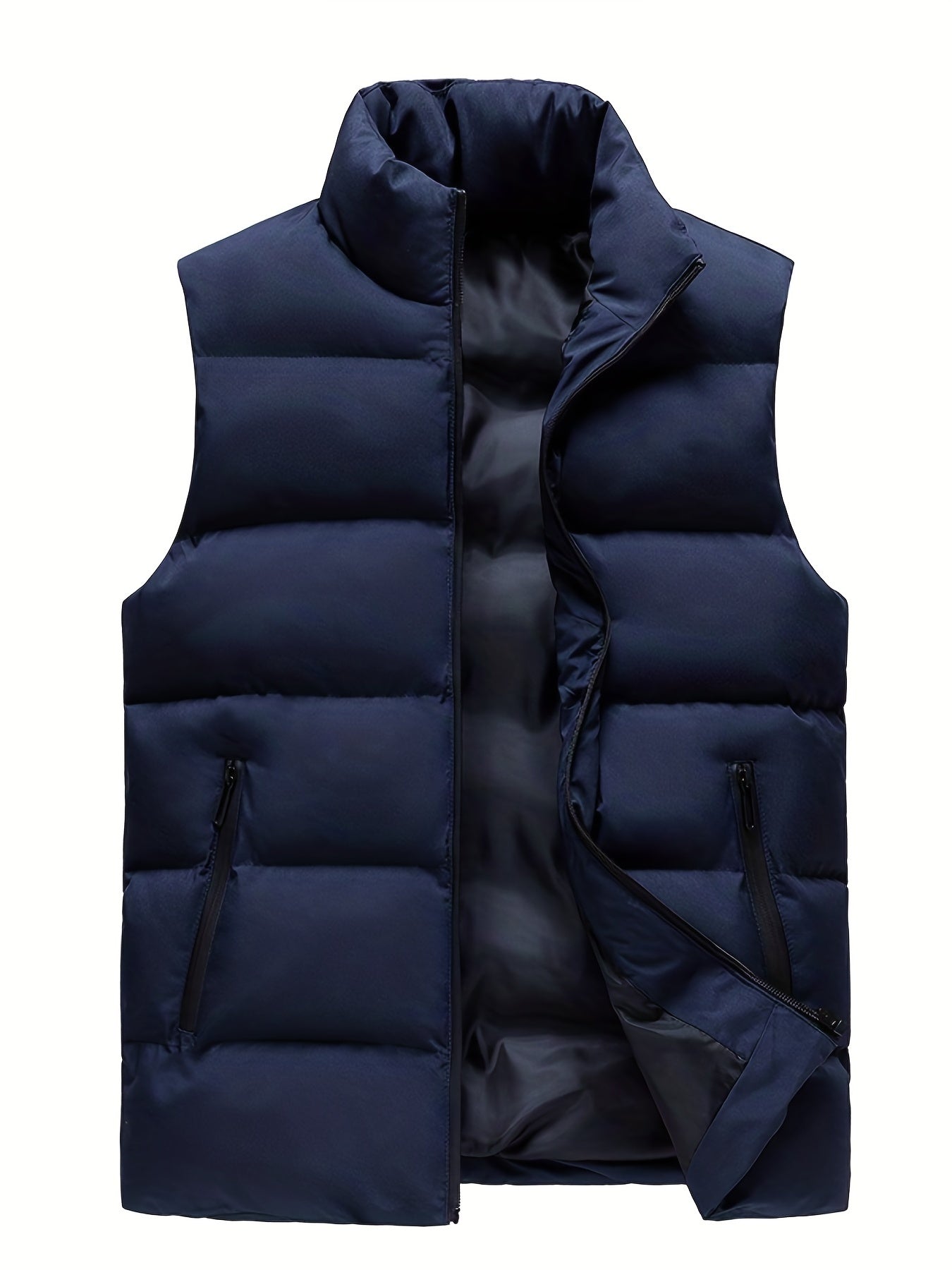 Men's Thermal Vest Sleeveless Jacket Warm Winter Autumn