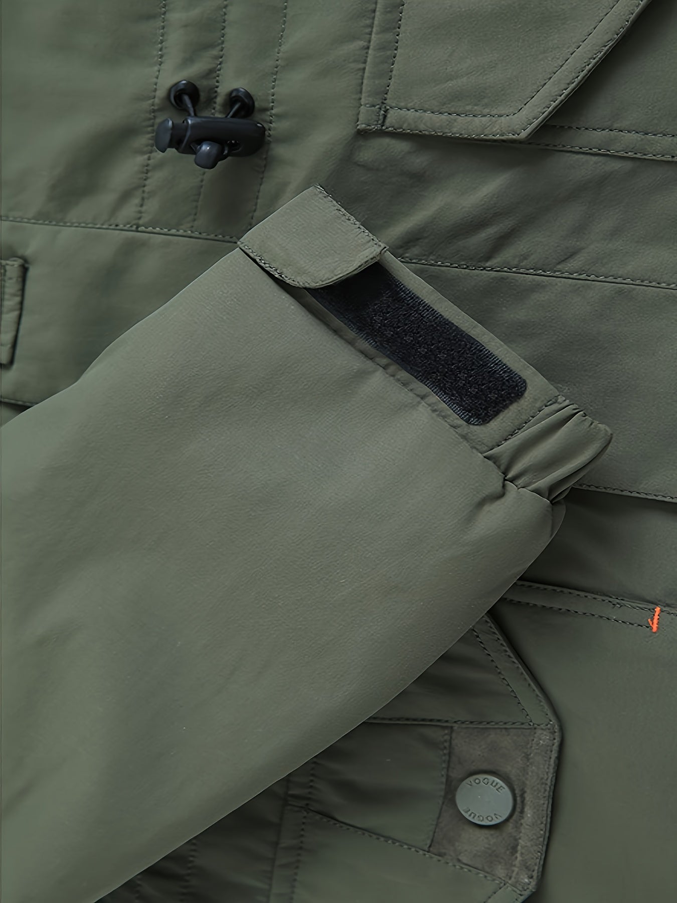 Men's Thickened Hooded Cotton Padded Jacket Coat