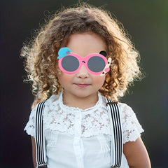 Kids Skateboard Polarized Round Sunglasses UV Protection