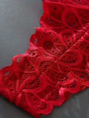 3pcs Lace Thongs Breathable & Comfy Panties Women's Lingerie