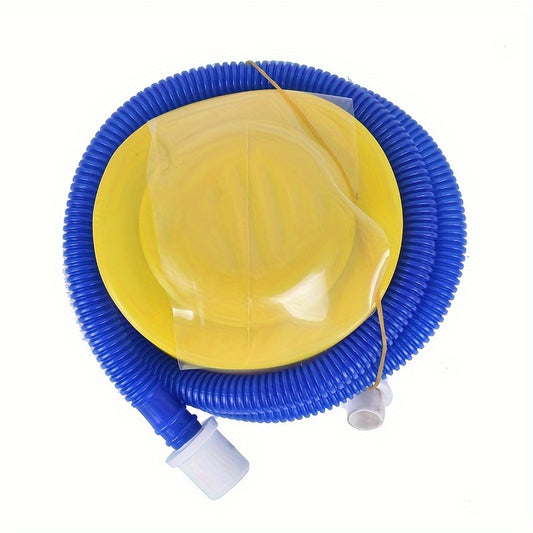 Portable Foot Pump w/ 2 Nozzles for Inflating Toys & Pool Floats