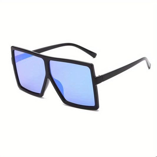 Flat Top Sunglasses Women Men Gradient Lens UV400