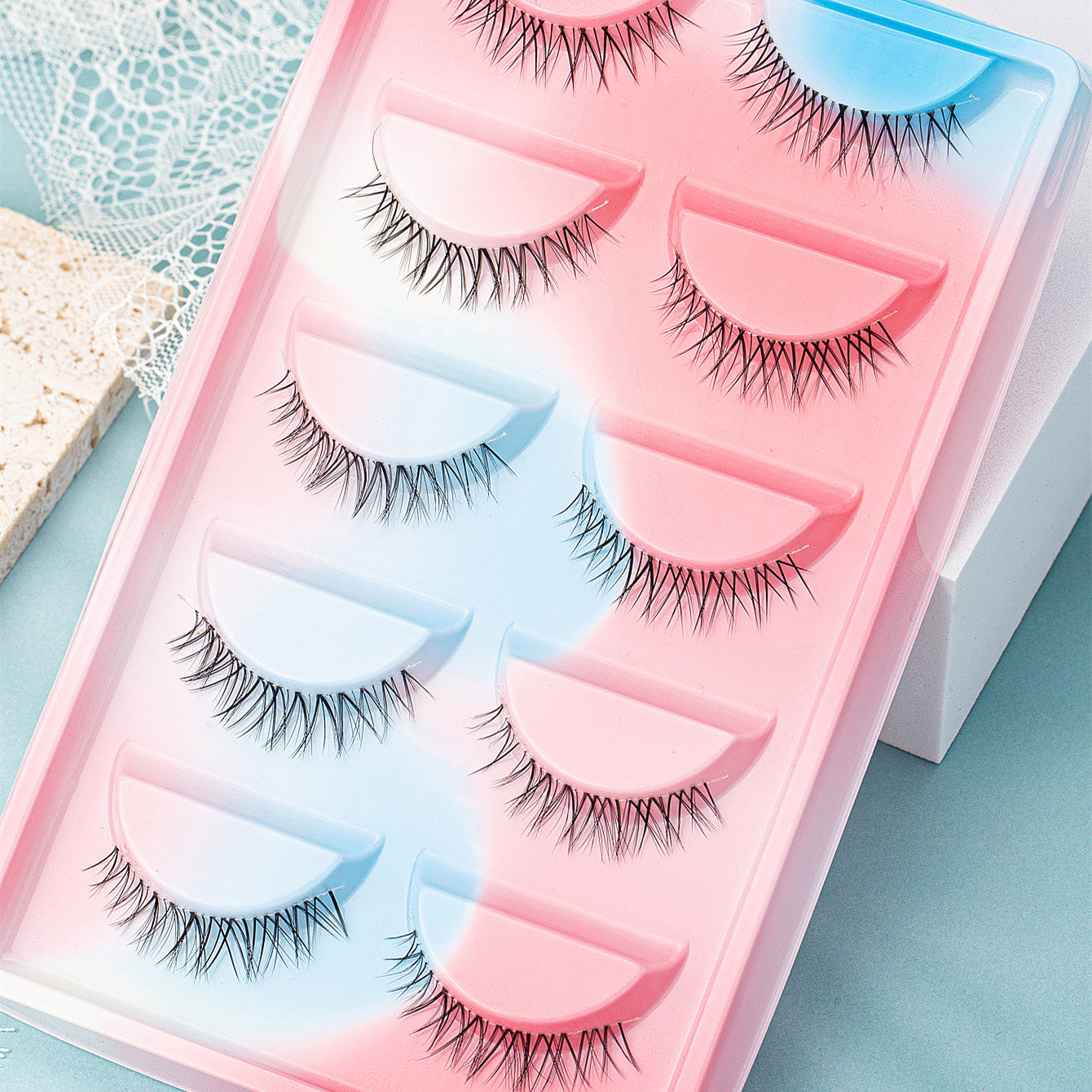 5 Pairs Natural False Eyelashes