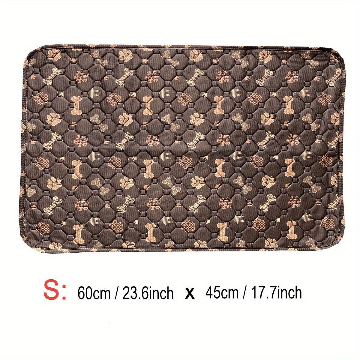 Washable Reusable Pet Pee Pads for Dogs Cats Waterproof Non Slip Button Training