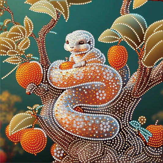 DIY Snake Pattern Diamond Art Kit for Home Decor