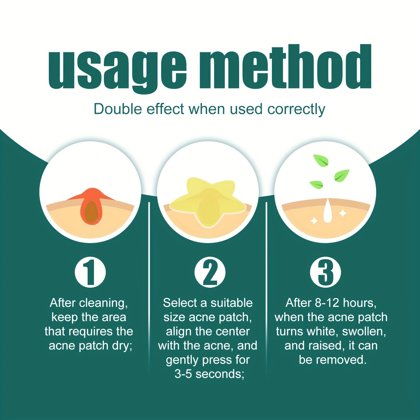 Acne Patch Pimple Cover Hydrocolloid Patches - Pink Star&heart Shaped