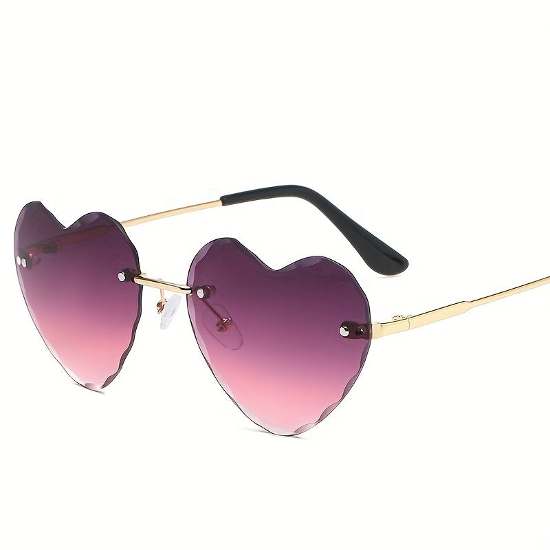 Kids Heart-shaped Sunglasses UV Protection
