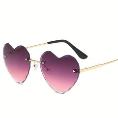 Kids Heart-shaped Sunglasses UV Protection