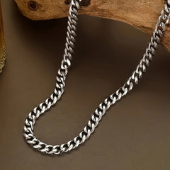 Cuban Chain Link Necklace for Boyfriend Gift Boxed