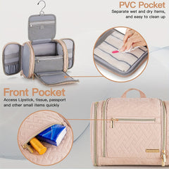 Large Travel Toiletry Bag Water resistant Makeup Organizer