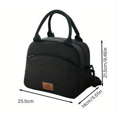 Large Capacity Waterproof Insulated Lunch Bag for Office Workers