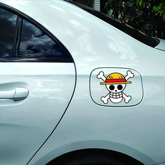 12cm Skull Character Car Sticker DIY Motorcycle Laptop Decal