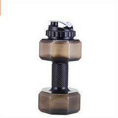 Dumbbell Water Bottle 75 Oz BPA Free Leak Proof Lid 5 Colors Fitness Portable