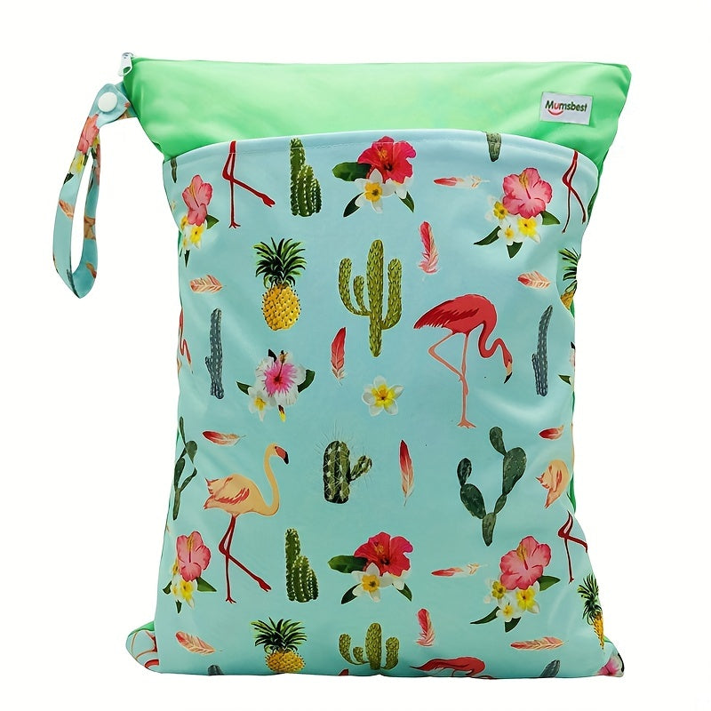 Waterproof Wet Dry Bag Reusable for Baby Cloth Diapers and Breast Pump