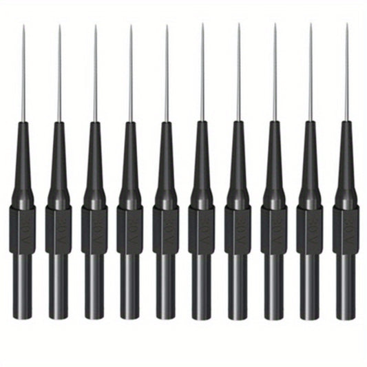 10pcs Multimeter Test Probe Back Probes Insulation Piercing Needles