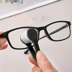Eyeglasses Cleaning Brush Portable Glasses Wipe Cleaner Tool