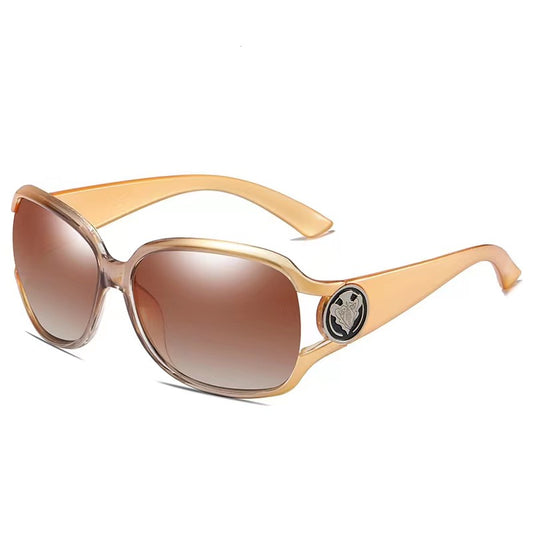 Women's Polarized Large Frame Driving Sunglasses UV Blocking