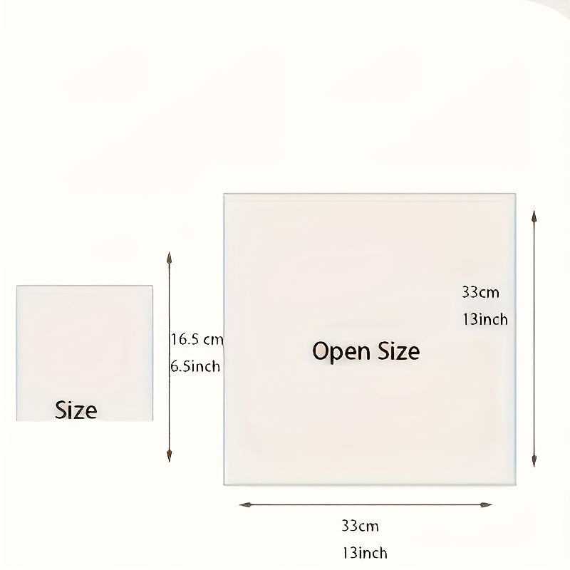 20pcs Disposable Christmas Paper Napkins Western Food Party Printing 33cm