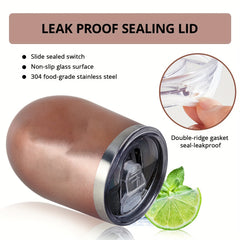 12oz Stainless Steel Vacuum Insulated Tumbler Leak Proof Water Bottle Coffee