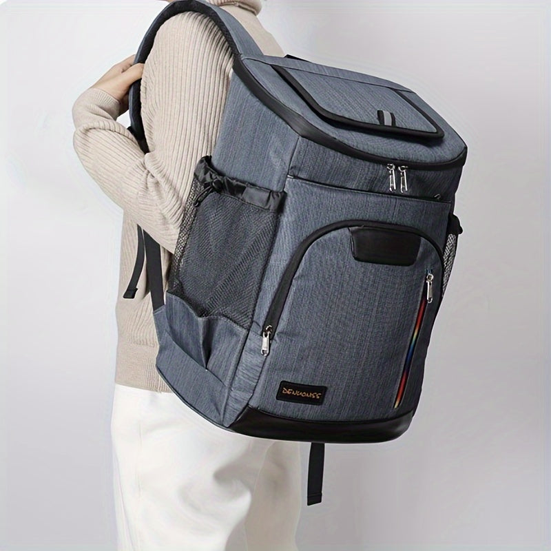 35L Insulated Cooler Backpack Leakproof Thermal Picnic Bag