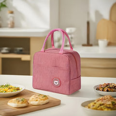 Reusable Insulated Aluminum Foil Bag Leak Proof Heat Resistant Ice Bag Carrier