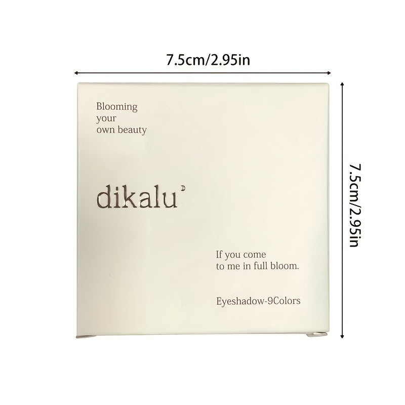 Earth Tone Glitter & Shimmer & Matte Eyeshadow Palette