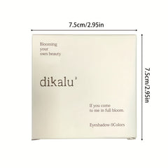 Earth Tone Glitter & Shimmer & Matte Eyeshadow Palette