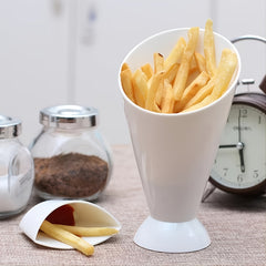 French Fries Holder Potato Chips Cup Salad Cup Snack Cup 16cm