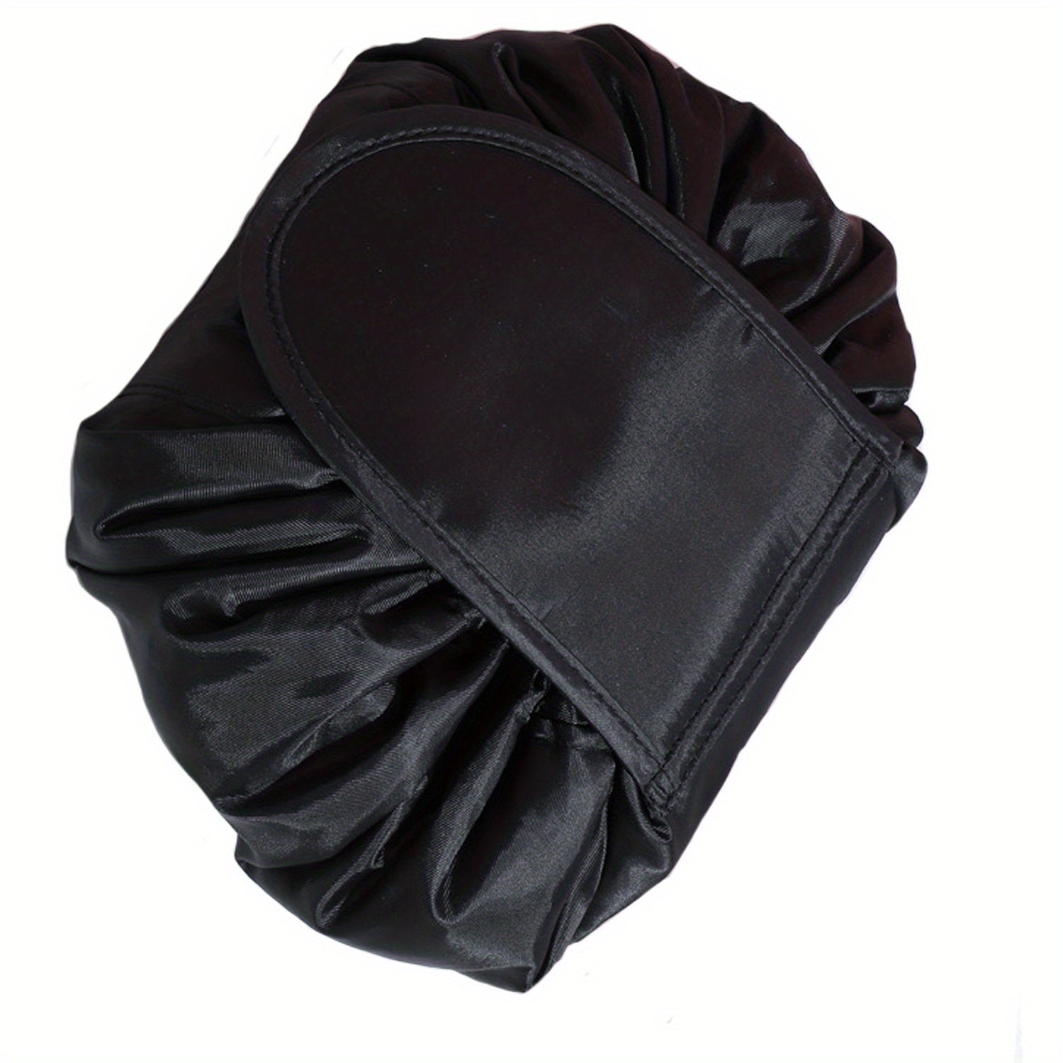 Lazy Drawstring Cosmetic Pouch Bag Portable Makeup Toiletry Kit Organizer