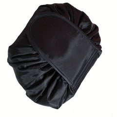 Lazy Drawstring Cosmetic Pouch Bag Portable Makeup Toiletry Kit Organizer