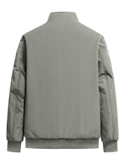 Men's Padded Stand Collar Jacket Windproof Outwear