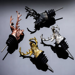 Deer Head Stainless Steel Alcohol Dispenser