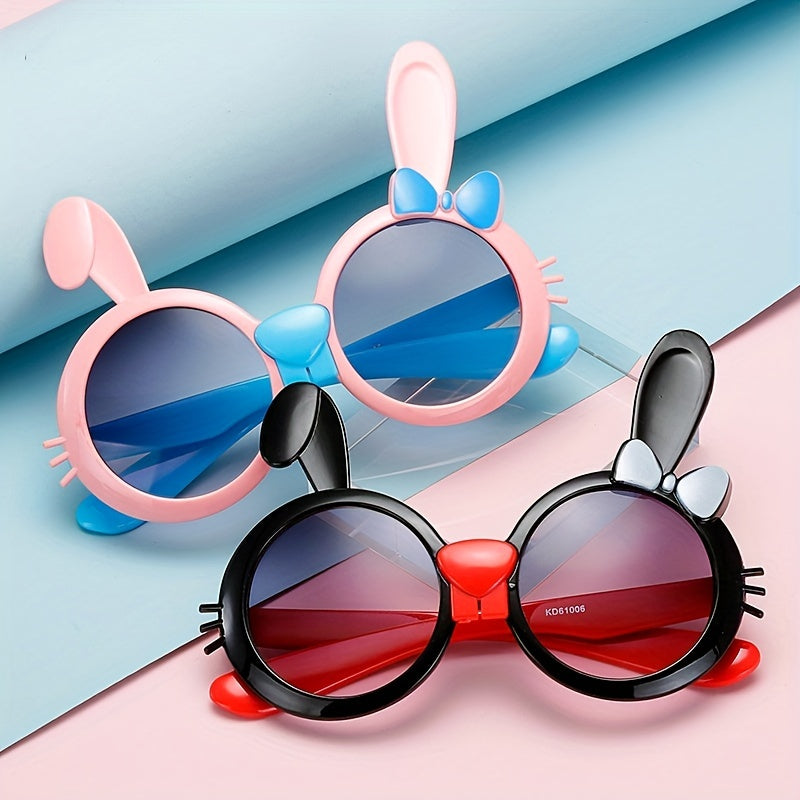 Cartoon Rabbit Sunglasses UV Protection Kids Holiday Party Accessories