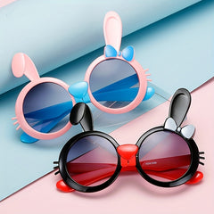 Cartoon Rabbit Sunglasses UV Protection Kids Holiday Party Accessories