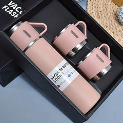 16pc 500ml Stainless Steel Coffee Cups Set - Hot Cold Beverage Bottle