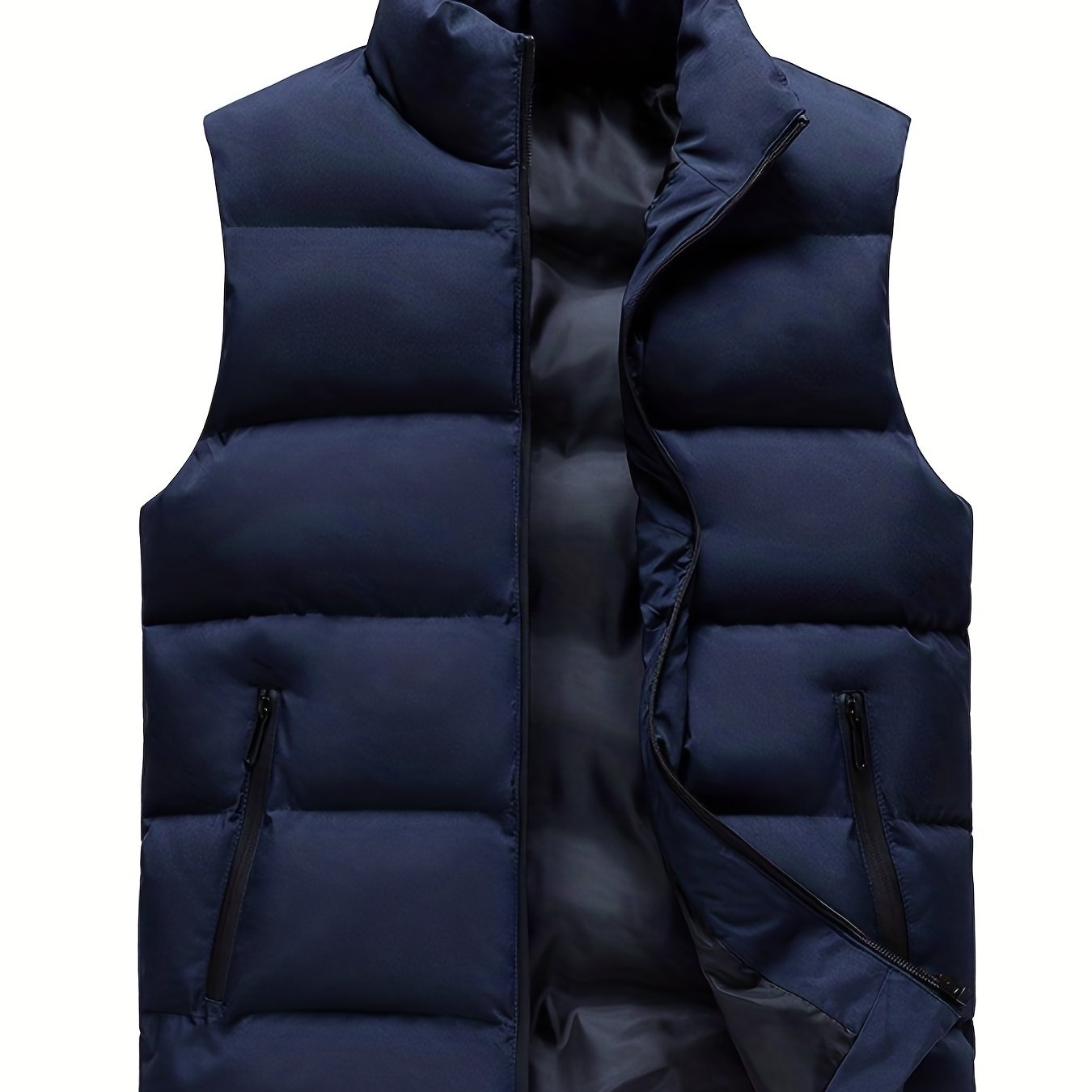 Men's Thermal Vest Sleeveless Jacket Warm Winter Autumn