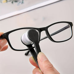 Eyeglasses Cleaning Brush Portable Glasses Wipe Cleaner Tool