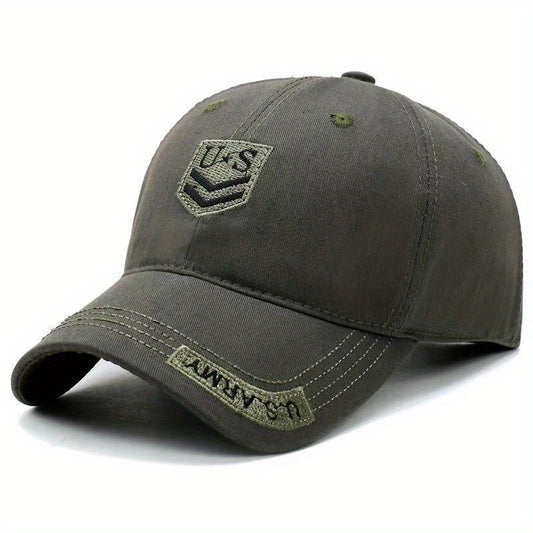 Camouflage Men's Baseball Cap Sunshade Hat Outdoor Peaked Cap