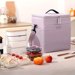 Large Capacity Insulated Picnic Cooler Bag Sports Style