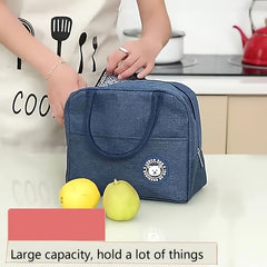 Reusable Insulated Aluminum Foil Bag Leak Proof Heat Resistant Ice Bag Carrier