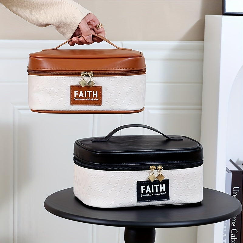 Large Capacity Travel Makeup Case Organizer