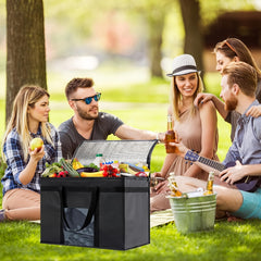 Insulated Grocery Tote Bag Reusable Hot & Cold