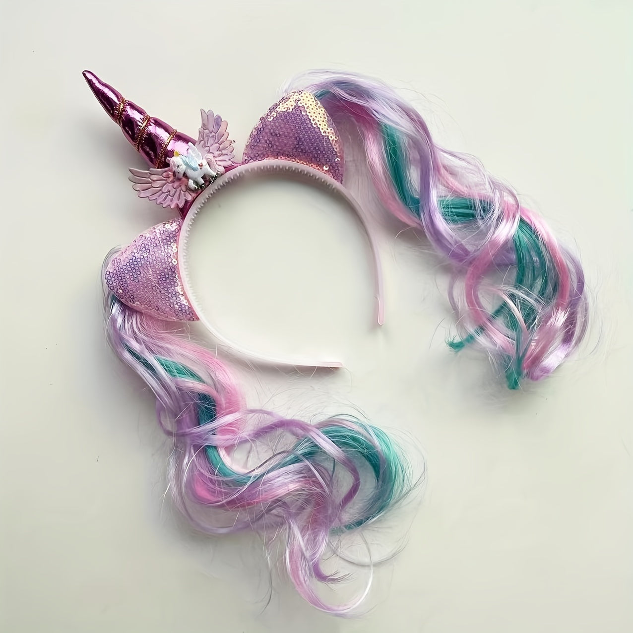 Unicorn Birthday Headband for Girls