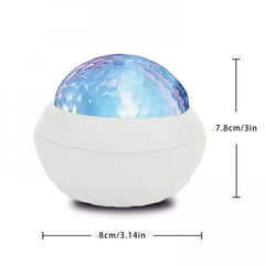 Water Ripple Projector Night Light Remote Control Multiple Colors Modes Ideal Gi