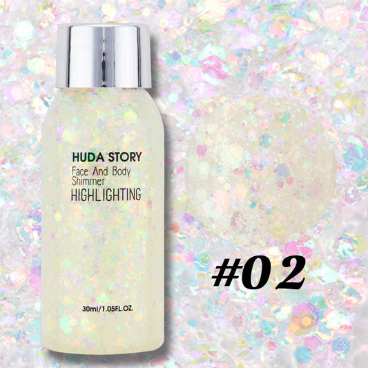 Long Lasting Mermaid Sparkle Glitter Liquid Eyeshadow Gel