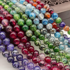 6mm Natural Stone Beads Jewelry Making DIY Bracelet Necklace